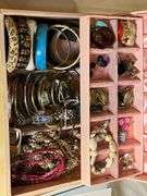 Vintage Jewelry, including Mickey Mouse Watch & Card