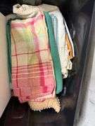 2 Afghans, Vintage Iron & lots of crochet!