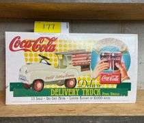 Coca-Cola 1:35 Scale Collectible Delivery Truck in Box