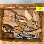 Vintage Wooden Shoe Stretchers- 4 pairs total