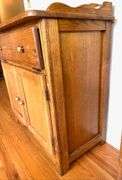 Amish Made Wooden Dry Sink Wash Basin Table