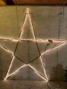 Large Lighted Star Christmas Decoration