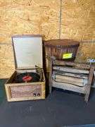 Horse Shoes Brand Clothes w/ Ringer, Fruit Basket, Zenith Record Player