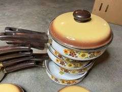 1970s Floral Cookware