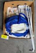 2 Linen Boxes- Patterns, Doilies & more