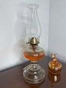 Orange Oil Lantern & Deer Jewelry Dish