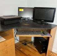 Electronics- HP Computer, 2 Monitors, Printer, Keyboard & Mouse