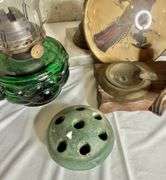 Vintage Oil Lamps & Decorative Collectibles