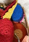 Box of Handiwork- Crochet, Thread & More