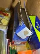 Office Supplies & Black Organizer