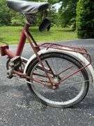 2 Vintage Romet Wigry 3 Folding Bikes & Bike Rack