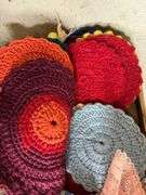 Box of Handiwork- Crochet, Thread & More