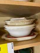 Cardinal Canister Set, Casserole Dish & Bowls