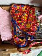 Vintage Linens & Handiwork- florals, butterflies & more