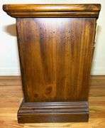 Wooden Nightstand with Doors & Inner Shelves- see photos