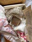Vintage Linens & Handiwork- florals, butterflies & more