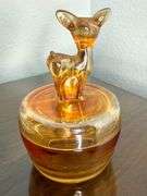 Orange Oil Lantern & Deer Jewelry Dish