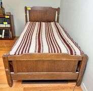 Twin Bed Frame- Solid Wood