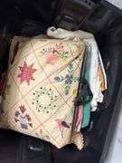 2 Afghans, Vintage Iron & lots of crochet!