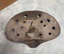 Antique Seed Spreader & Cast Iron Goodies!