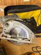 Assorted Power Tools and Saw Blades