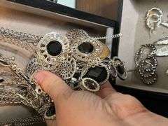 Jewelry Box with Costume Jewelry