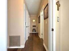 Solid Brick Home on 1.29 +/- Acres, Screened Porch, Workshop, Tree-lined Drive & Outbuildings
