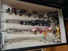 Jewelry Box with Costume Jewelry