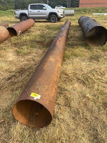 28’ 6” x 18” steel pipe ( some rusted out spots) image