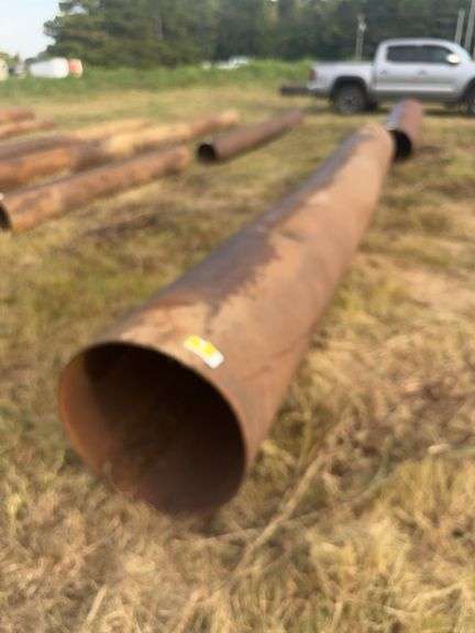 19’ 9” x 26” steel pipe. 3/8” thick image