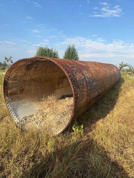 27’ x 6’ steel pipe image