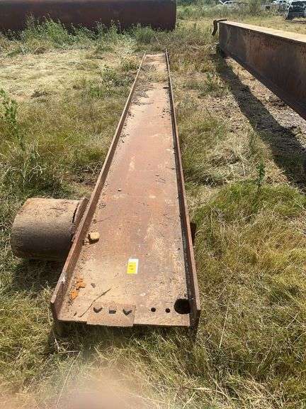 29’ x 2’ x 9” steel I-beam   I/2 thick image