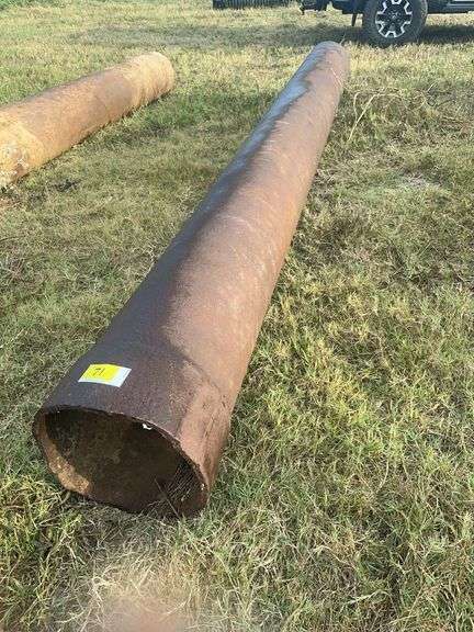 13’ x 16” steel pipe. 1/2” thick image