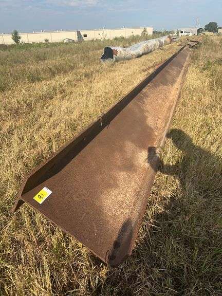 56’ long x 2’ H x 3/4” thick steel I-Beam image