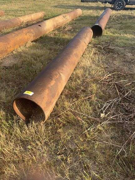 11’ x 16” steel pipe.  1/2” thick image