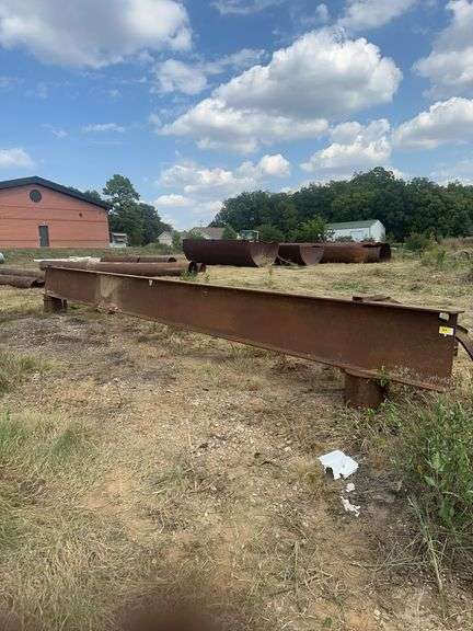 28.5’ L x 2’ h x 9” w I- Beam   1/2” steel image