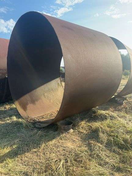 8’ w x 10’ diameter steel pipe image