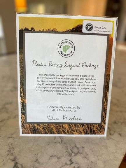 Meet a Racing Legend Package