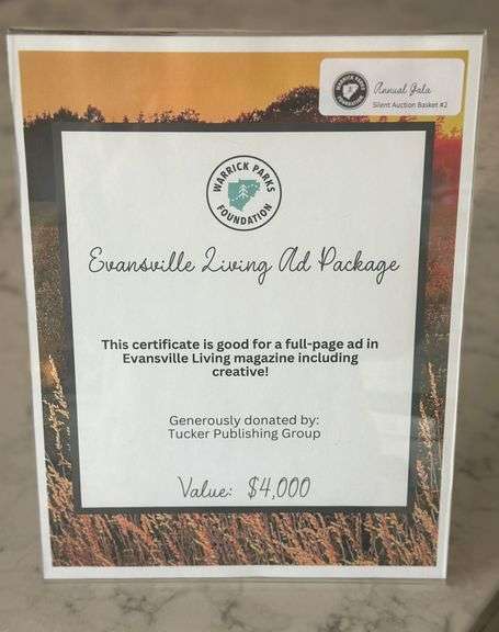 Evansville Living Ad Package