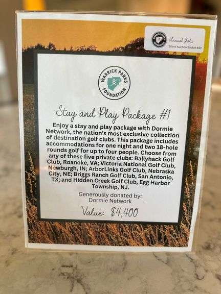 Stay and Play Package 1