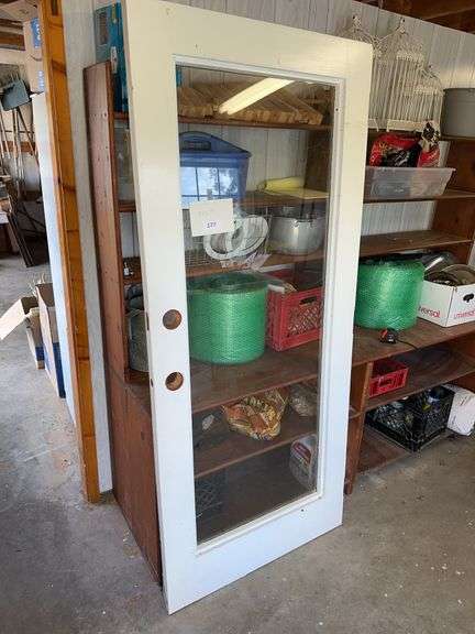 Aluminum clad glass door panel- 34x77x1.75” image