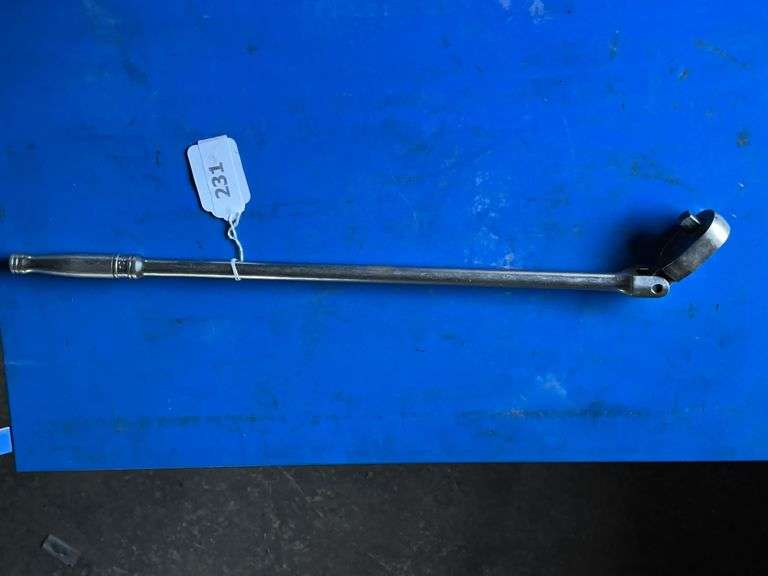 Snap-On 1/2" drive 22” handle swivel head rachet image