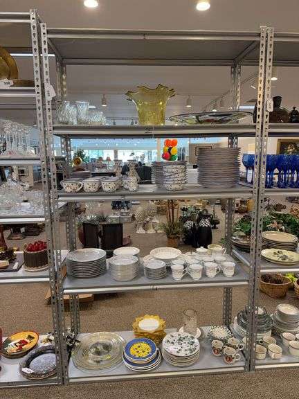 METAL SHELVING 7' x 48" x 18" image