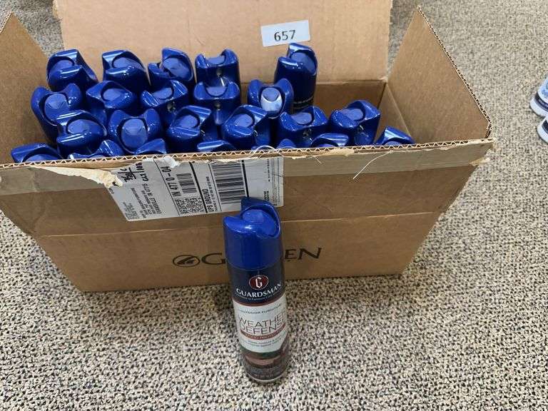 24 cans of Guardsman weather defense wood protector image
