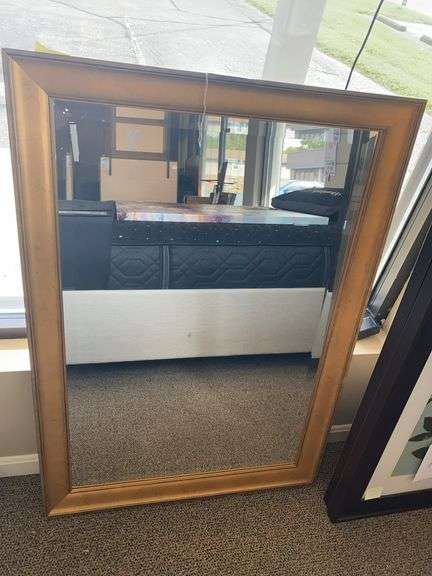 3 WALL MIRRORS, 24.75”w x 30.5”h, 31.5”w x 34”h, 29”w x 41”h image