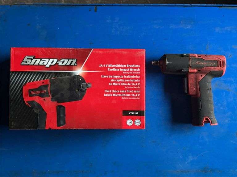 Snap On 3/8” drive cordless impact, 14.4v image