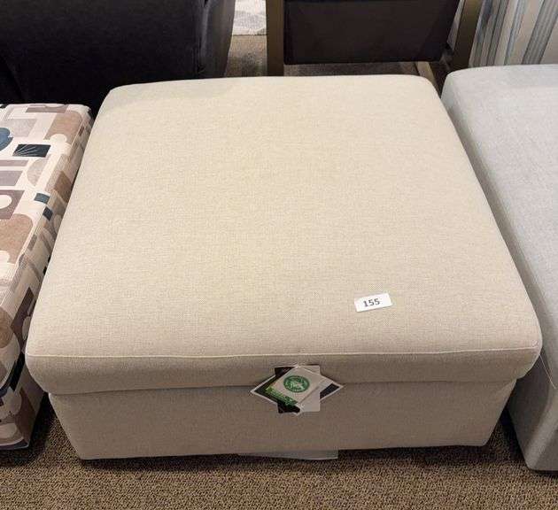 BECKHAM OTTOMAN - BASSETT FURNITURE IND., INC image
