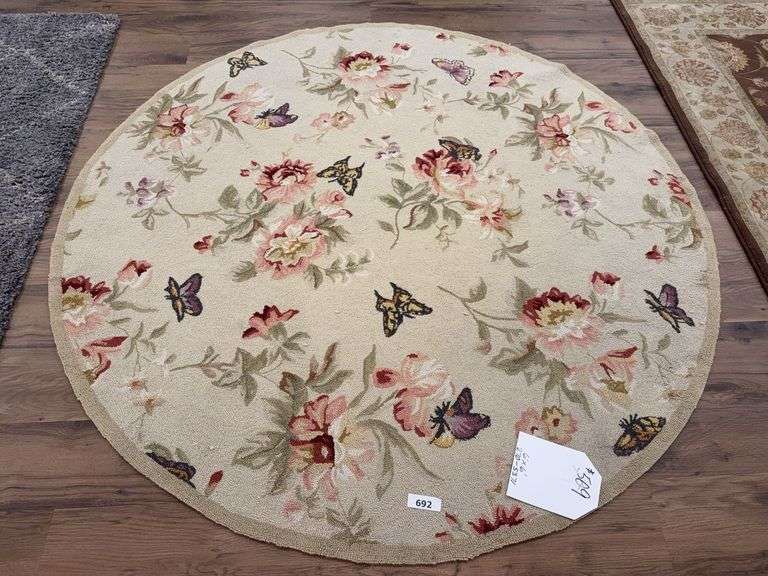 SURYA FLO-8939 6'x6' - SURYA CARPET INCORPORATED image