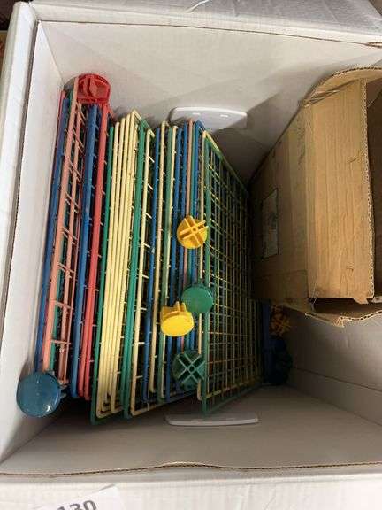 Modular cub storage unit and box on interior shutters image