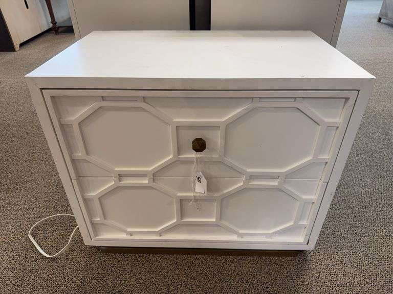 White Rachel Ray 2 drawer dresser image